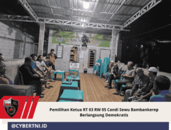 Pemilihan Ketua RT 03 RW 05 Candi Sewu Bambankerep Berlangsung Demokratis