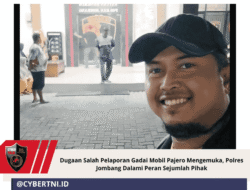 Dugaan Salah Pelaporan Gadai Mobil Pajero Mengemuka, Polres Jombang Dalami Peran Sejumlah Pihak
