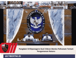 Pangdam IV/Diponegoro Ikuti Vidcon Menko Polhukam Terkait Pengamanan Nataru