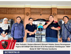 Bila Terbukti, Penjara Menanti Oknum² Pelaku: Kasus Perampasan Pajero AD1346QP oleh Oknum DC & Perusahaan Pembiayaan “M##” Mulai Di ‘BAP’ Polresta Surakarta