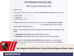 Tips Negosiasi Kredit Khusus Untuk Minta Keringanan Bayar Pokok