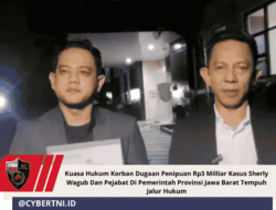 Kuasa Hukum Korban Dugaan Penipuan Rp3 Milliar Kasus Sherly Wagub Dan Pejabat Di Pemerintah Provinsi Jawa Barat Tempuh Jalur Hukum