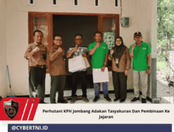 Perhutani KPH Jombang Adakan Tasyakuran Dan Pembinaan Ke Jajaran