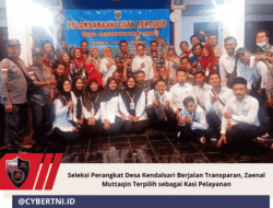 Seleksi Perangkat Desa Kendalsari Berjalan Transparan, Zaenal Muttaqin Terpilih sebagai Kasi Pelayanan