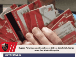 Dugaan Penyimpangan Dana Bansos Di Desa Setu Patok, Warga Lansia Dan Miskin Mengeluh