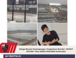 Diduga Banyak Penyimpangan, Pengelolaan Bumdes “ADIPATI GELONG” Desa GEMULUNGLEBAK Amburadul