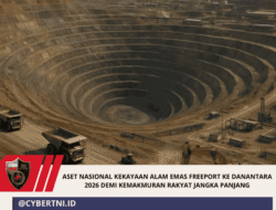 ASET NASIONAL KEKAYAAN ALAM EMAS FREEPORT KE DANANTARA 2026 DEMI KEMAKMURAN RAKYAT JANGKA PANJANG