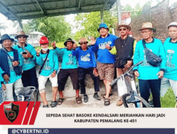 Sepeda Sehat BASOKE Kendalsari Meriahkan Hari Jadi Kabupaten Pemalang Ke-451