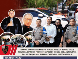 OKNUM KANIT RESKRIM AKP H DIDUGA MENJADI BEKING KASUS FIDUSIA,& DIPROSES PROVOST, KAPOLSEK DIDUGA COBA INTERVENSI, POLSEK BANJARSARI SURAKARTA MENUAI SOROTAN PUBLIK