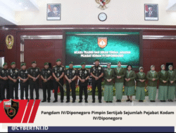 Pangdam IV/Diponegoro Pimpin Sertijab Sejumlah Pejabat Kodam IV/Diponegoro