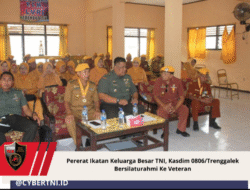 Pererat Ikatan Keluarga Besar TNI, Kasdim 0806/Trenggalek Bersilaturahmi Ke Veteran
