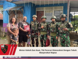 Binter Kokoh Dan Kuat, TNI Pererat Silaturahmi Dengan Tokoh Masyarakat Napua