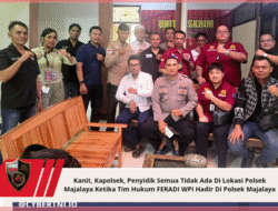 Kanit, Kapolsek, Penyidik Semua Tidak Ada Di Lokasi Polsek Majalaya Ketika Tim Hukum FERADI WPI Hadir Di Polsek Majalaya
