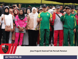 Jiwa Prajurit Kostrad Tak Pernah Pensiun
