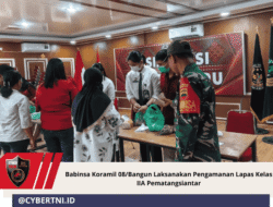 Babinsa Koramil 08/Bangun Laksanakan Pengamanan Lapas Kelas IIA Pematangsiantar