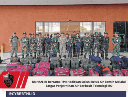 UNHAN RI Bersama TNI Hadirkan Solusi Krisis Air Bersih Melalui Satgas Penjernihan Air Berbasis Teknologi RO
