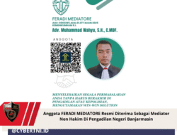 Anggota FERADI MEDIATORE Resmi Diterima Sebagai Mediator Non Hakim Di Pengadilan Negeri Banjarmasin