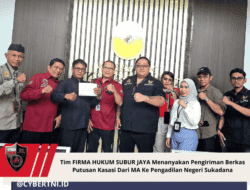 Tim FIRMA HUKUM SUBUR JAYA Menanyakan Pengiriman Berkas Putusan Kasasi Dari MA Ke Pengadilan Negeri Sukadana