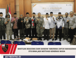 Bantuan Beasiswa Dari Dandim 1608/Bima Untuk Mahasiswa STIS Bima Jadi Motivasi Generasi Muda