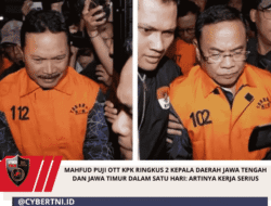 Mahfud Puji OTT KPK Ringkus 2 Kepala Daerah Jawa Tengah Dan Jawa Timur Dalam Satu Hari: Artinya Kerja Serius