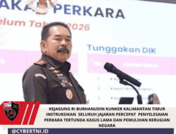 Kejagung RI Burhanudin Kunker Kalimantan Timur  Instruksikan  Seluruh Jajaran Percepat  Penyelesaian Perkara Tertunda Kasus lama dan Pemulihan Kerugian Negara