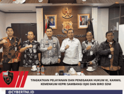 Tingkatkan Pelayanan Dan Penegakan Hukum KI, Kanwil Kemenkum Kepri Sambangi DJKI Dan Biro SDM