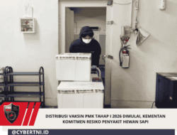 Distribusi Vaksin PMK Tahap I 2026 Dimulai, Kementan Komitmen Resiko Penyakit Hewan Sapi