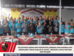 Pelantikan GMDM DPW Kabupaten Jombang Dan Rakerda DPD GMDM Jawa Timur Digelar Di Gudo, Libatkan Lintas Instansi Dan Pelajar