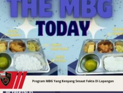 Program MBG Yang Kenyang Sesaat Fakta Di Lapangan
