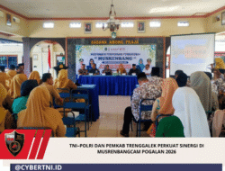 TNI–Polri Dan Pemkab Trenggalek Perkuat Sinergi Di Musrenbangcam Pogalan 2026