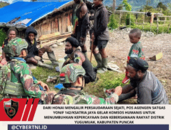 Dari Honai Mengalir Persaudaraan Sejati, Pos Agengen Satgas Yonif 142/Ksatria Jaya Gelar Komsos Humanis Untuk Menumbuhkan Kepercayaan Dan Kebersamaan Rakyat Distrik Yugumuak, Kabupaten Puncak
