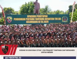 Kodam IX/Udayana Cetak 1.394 Prajurit Tamtama Siap Mengabdi Untuk Negeri