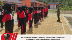 TNI Gelar LDK di SMKN 1 Panggul Trenggalek, Cetak Siswa Berkarakter Kuar Dan Pemimpin Masa Depan