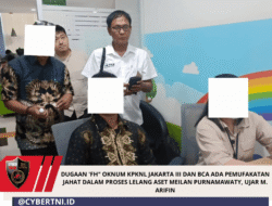 Dugaan ‘FH” Oknum KPKNL Jakarta III Dan BCA Ada Pemufakatan Jahat Dalam Proses Lelang Aset Meilan Purnamawaty, Ujar M. ARIFIN