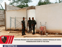 Pastikan Progres Dan Mutu Bangunan, Dandim Trenggalek Kawal Pembangunan KDMP Di Tiga Desa