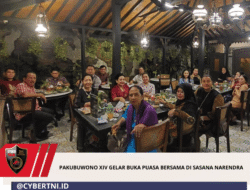 Pakubuwono XIV Gelar Buka Puasa Bersama Di Sasana Narendra