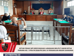 Ketum FERADI WPI Menyanggah Larangan Meliput Hakim Ketua Perkara No. 1/PEN.PK/2026/PN.SDN. Di Pengadilan Negeri Sukadana