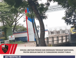 Diduga Libatkan Preman Dan Kekerasan Terhadap Wartawan, Proyek Sekolah Rakyat Di Tunggorono Disorot Publik