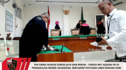 Tim Firma Hukum Subur Jaya Dan Rekan – FERADI WPI Ajukan PK Di Pengadilan Negeri Sukadana, Berharap Putusan Lebih Ringan Dari Kasasi