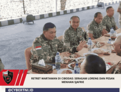 Retret Wartawan Di Cibodas: Seragam Loreng Dan Pesan Menhan Sjafrie