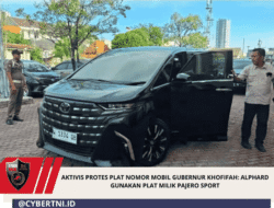 Aktivis Protes Plat Nomor Mobil Gubernur Khofifah: Alphard Gunakan Plat Milik Pajero Sport