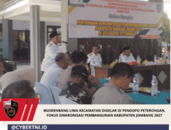 Musrenbang Lima Kecamatan Digelar Di Pendopo Peterongan, Fokus Sinkronisasi Pembangunan Kabupaten Jombang 2027