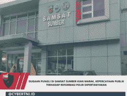Dugaan Pungli Di Samsat Sumber Kian Marak, Kepercayaan Publik terhadap Reformasi Polri Dipertanyakan