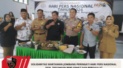 Solidaritas Wartawan Jombang Peringati Hari Pers Nasional 2026, Teguhkan Pers Sehat Dan Berdaulat