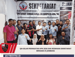SJN Gelar Peringatan HPN 2026 Dan Resmikan Sekretariat Bersama Di Jombang