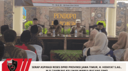 Serap Aspirasi Reses DPRD Provinsi Jawa Timur, H. Hidayat S.Ag., M.Si Tampung Keluhan Warga Pucang Simo