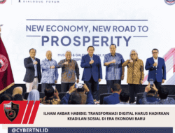 Ilham Akbar Habibie: Transformasi Digital Harus Hadirkan Keadilan Sosial Di Era Ekonomi Baru