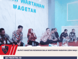 Bupati Magetan Resmikan Balai Wartawan Harapan Lebih Maju