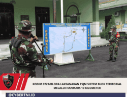 Kodim 0721/Blora Laksanakan PSJM Sistem Blok Teritorial Melalui Hanmars 10 Kilometer