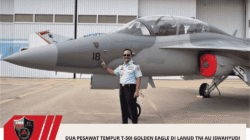 Dua Pesawat Tempur T-50i Golden Eagle Di Lanud TNI AU Iswahyudi